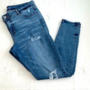 ANA distressed jeggins Sz